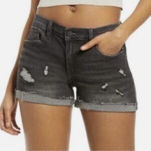 Blank NYC Black wash Distressed Jean Shorts 🖤🖤🖤